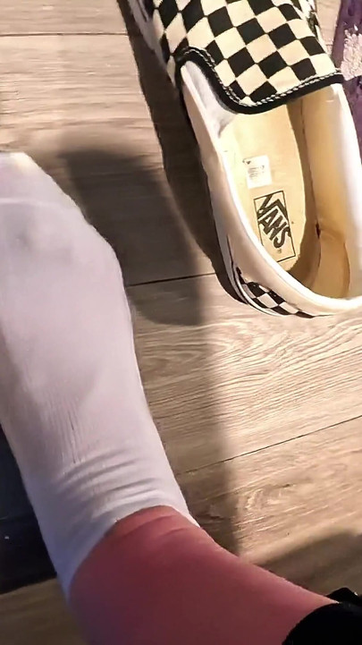 Tiny POV: Shoe-bound Tiny Gets the Full Giantess Treatment Socked, Sniffed, Sole-crushed & Swallowed