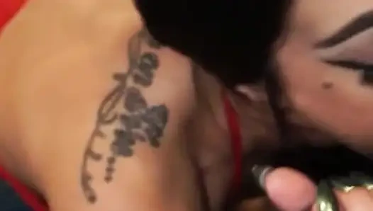 Slut Loves Big Cocks and Cum