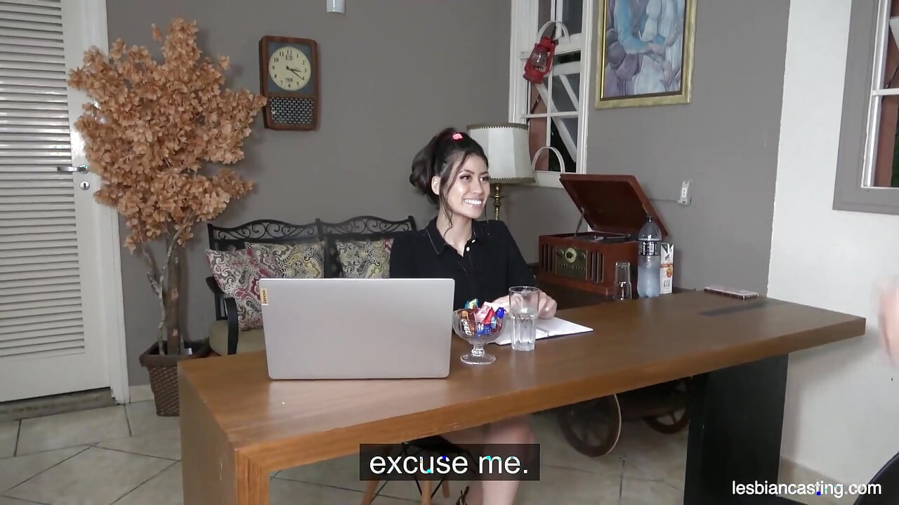 Experienced Japanese Agent and Hot Blonde Lesbian