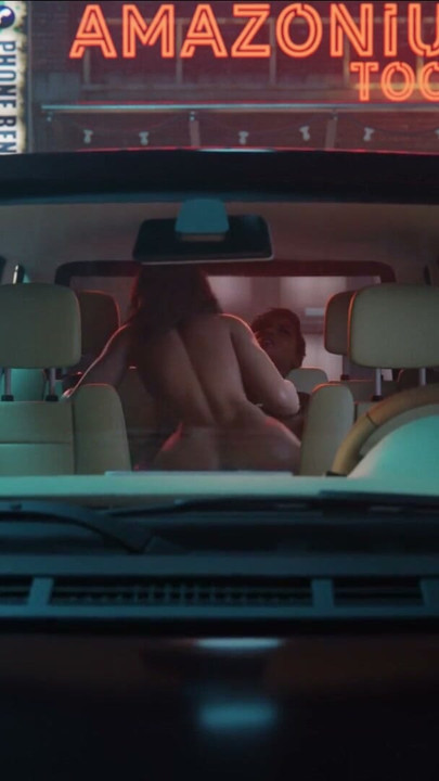 Pantsushi & Amazonium Hard sex intense anal riding in the car sweet tasty fuck intense sex tight anus swallowing cum hard sex | Clip 1