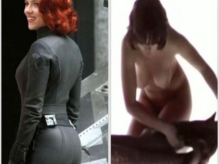 Scarlett Johansson con corpo sexy