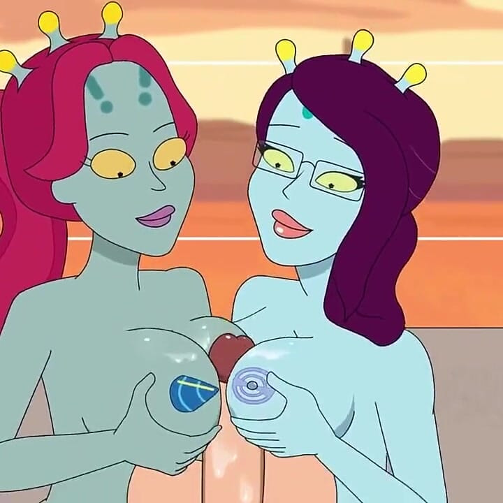 Rick and Morty - a Way Back Home - Sex Scene Only - Part 45 Unity Double Boobjob! by Loveskysanx