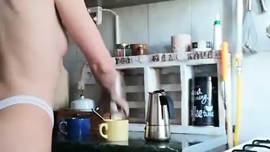 I love starting my morning by making coffee.