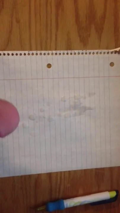 Stroking my cock