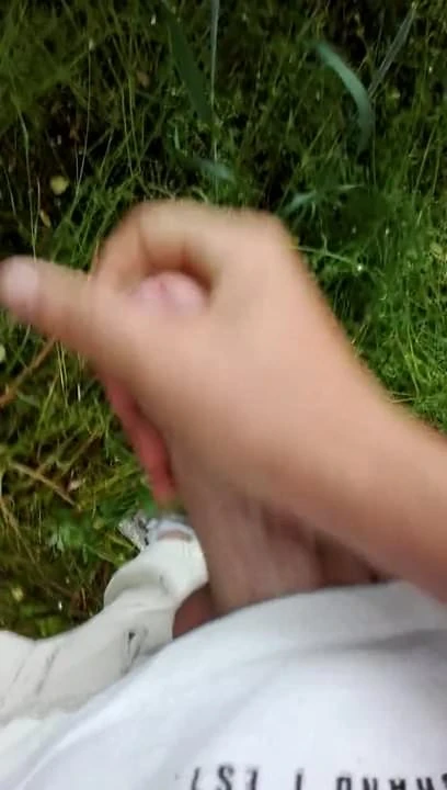 Cum in the forest