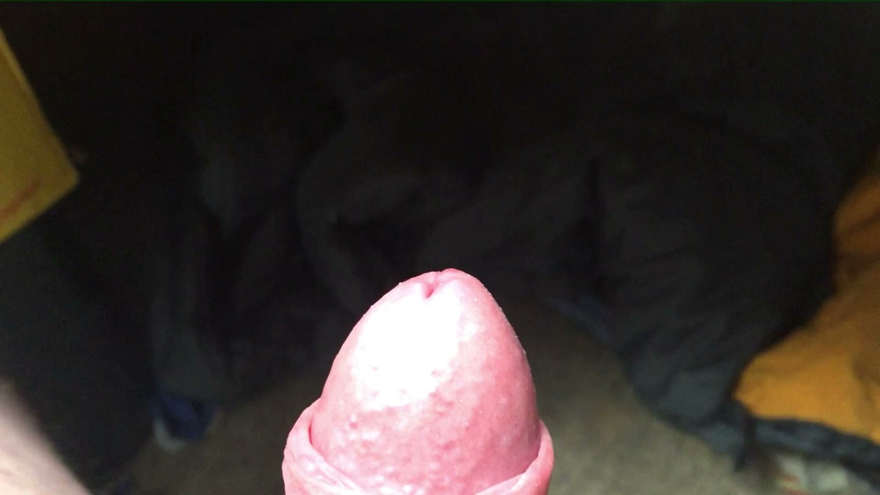 small uncut cock precum