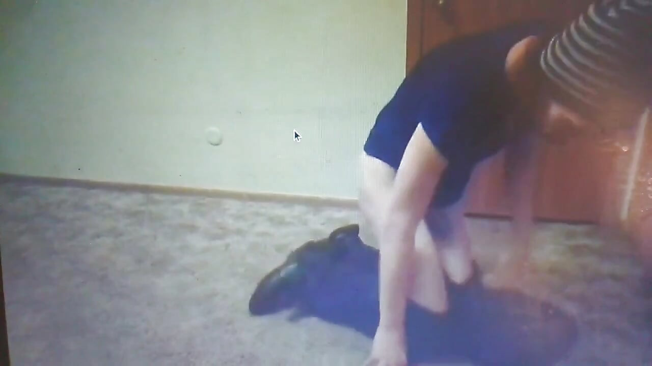 Dirty Slutt Whore Peeing on Towel Refilm via Phone, 1st File Had Bad Codec