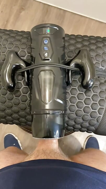 Big Stroker Toy Makes Me Cum Four Times! POV Demo