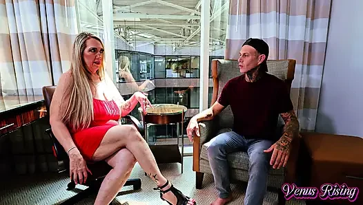 MILF XXX Producer Fucks Tatted Bad-boy During Casting Call