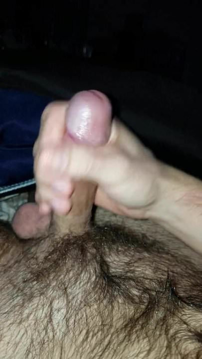Playing with my cock 2