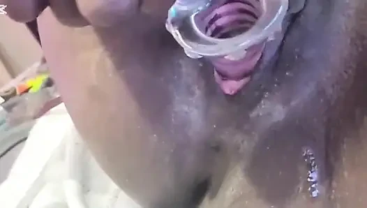 The brunette with the big ass is going to give herself pleasure all by herself