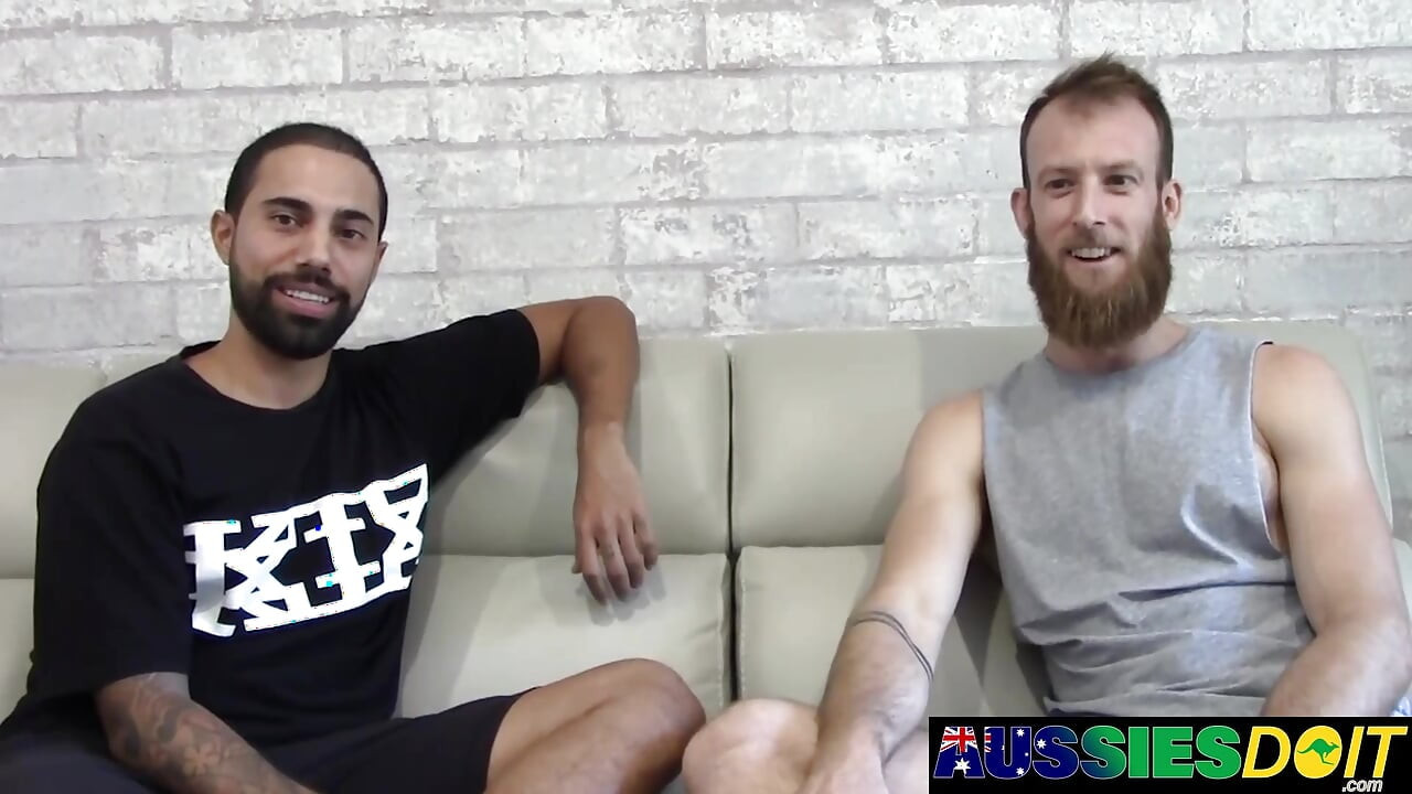Бородатый топ Tyla доминирует Над Lucas узкое австралийском очко грубо