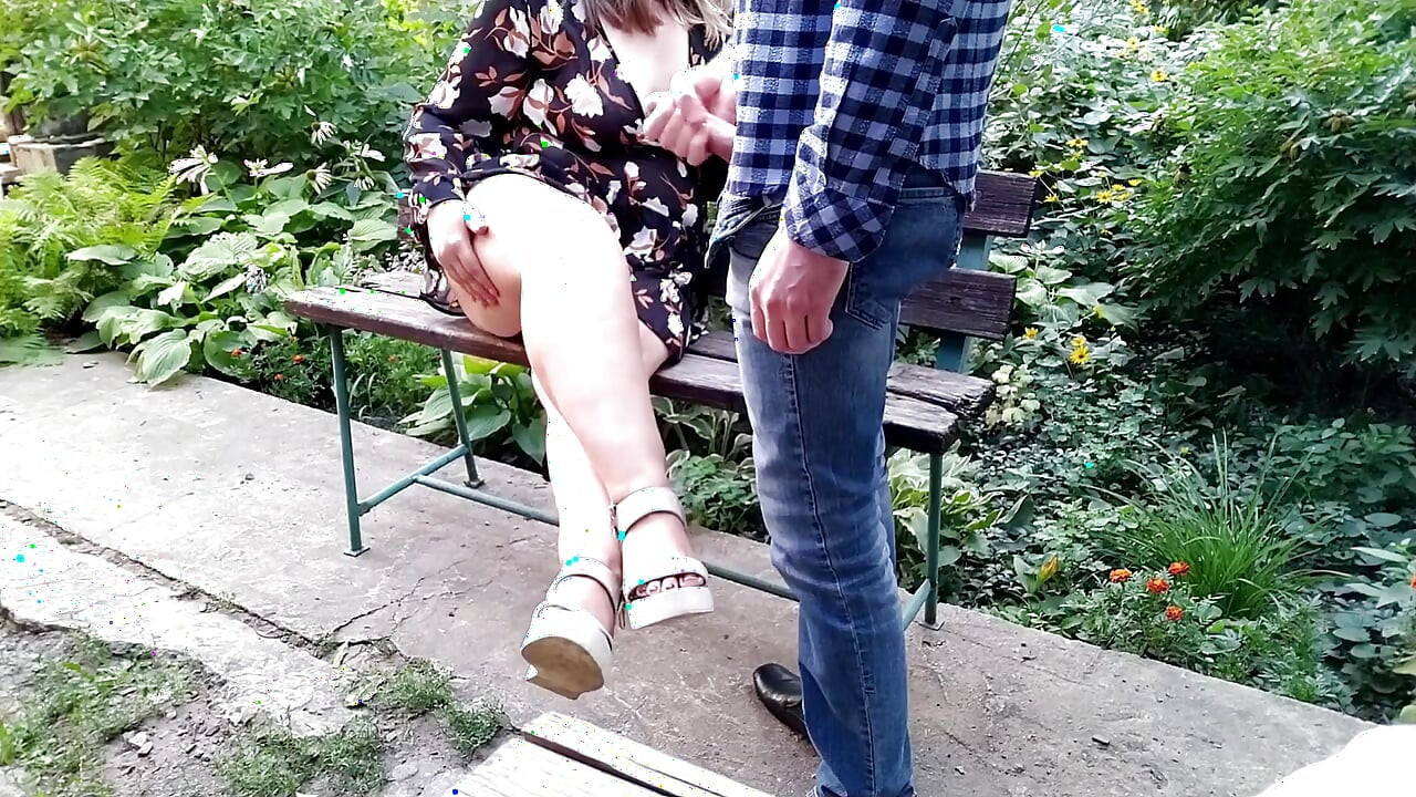 Stepson cums on stepmother's bare legs