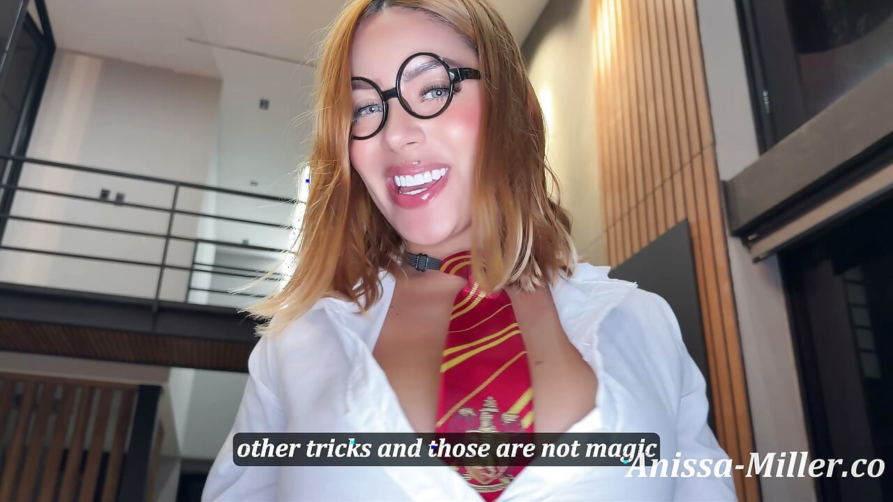 Ani Poter showed her stepfather a magic trick