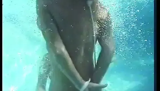 Sara Ashley sagging implants underwater milf