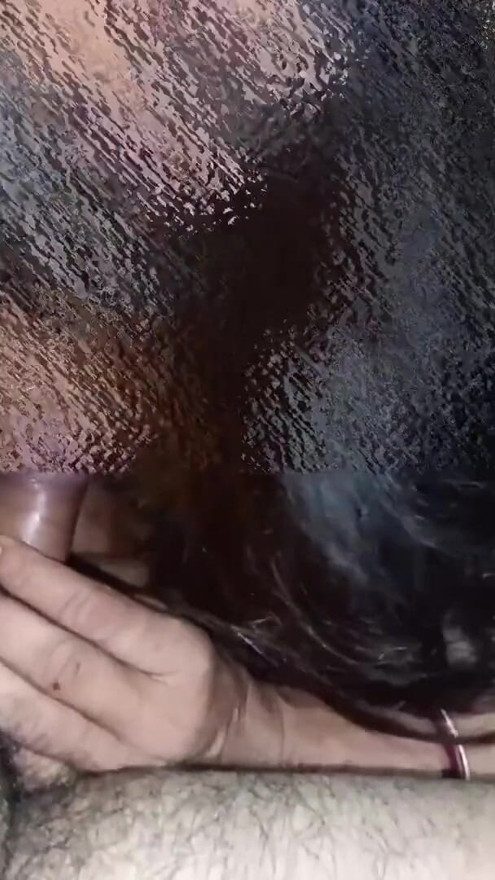 The village mouth said that the stepsister was called home and the stepbrother of the village is sucking the stick in the mouth and beating the ass. | Clip 2