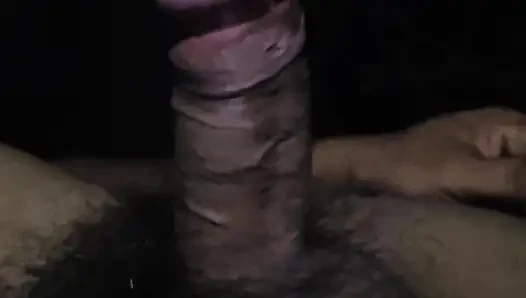 I was very excited last night and it was still very hot in my city so I went out and started masturbating. It was around 1 or 2