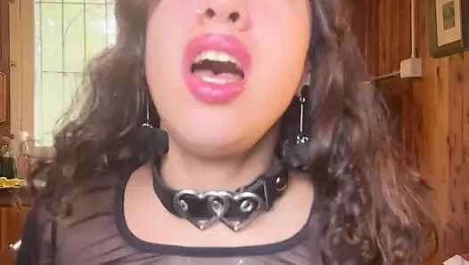 Dominante latina in durchsichtigem oben - grober selbst spanking-traste - Souphicherry