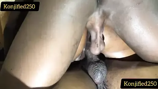 Double Penetration in her Tight Pussy