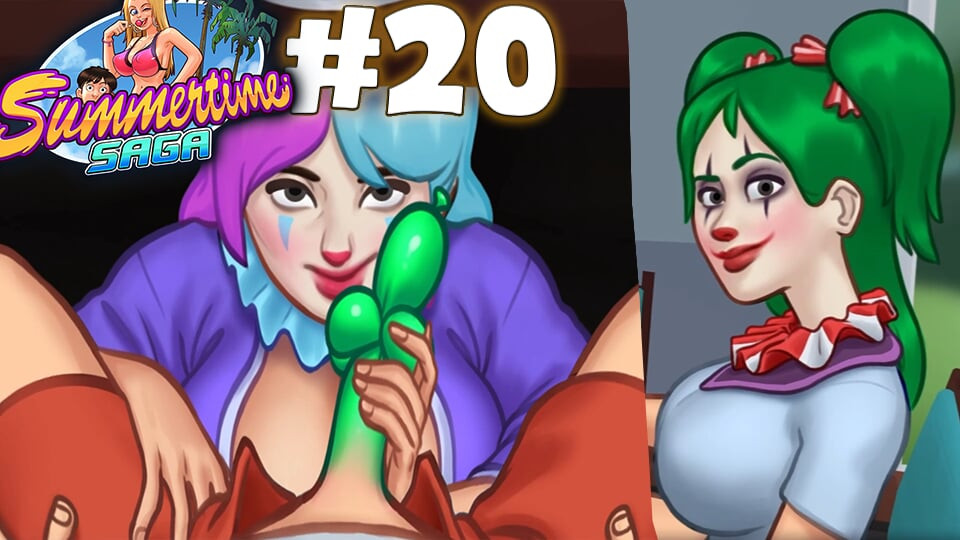 Moja maćeha mi puši kurac dok je odjevena kao klaun (Summertime Saga #20) - Jazziuu