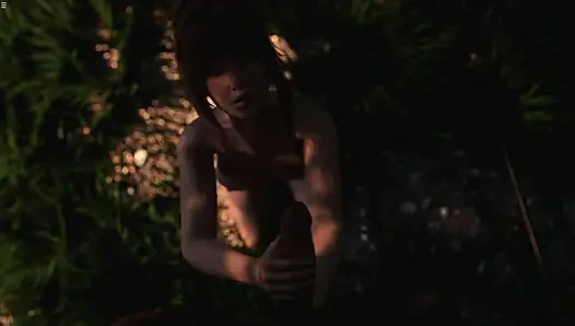 18 Plus Japanese Girl Yumi Sucking Deepthroat Fuck With Big Cock In Forest