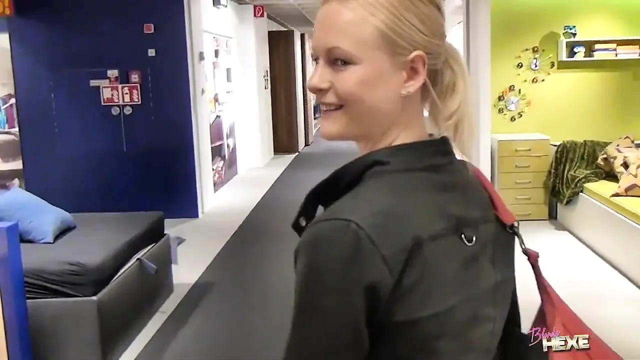 Mega in the Furniture Store