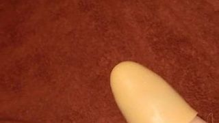 Small Penis micro pencil dick with eraser tip squirting cum!