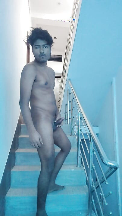 I was alone at home so I did a handjob