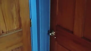 Caught! Kennie Jai Caught by Roommate Jerking off in the Shower!!