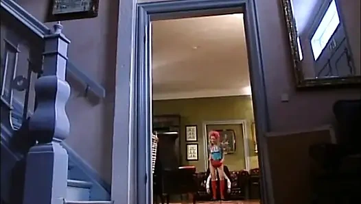 Bizarre Teen with Nice Tits Fucked and Cumshot in Mouth by a Hard Amateur Cock