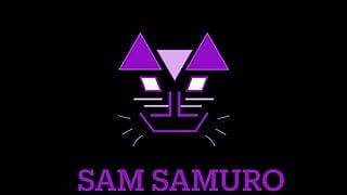Sam Samuro - szűk játék punci baszása bőrdzsekiben (rajongói kívánság)