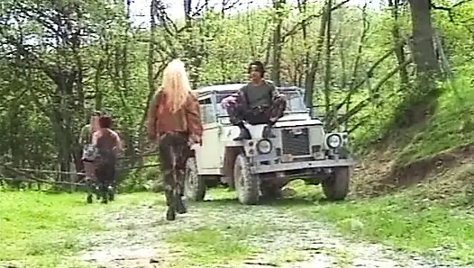 Blonde MILF Sucks and Fucks Outdoors in Wild Adventure