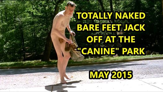 Jerking Off Bare Foot Naked By Pet Park In Drive Way 05-2015