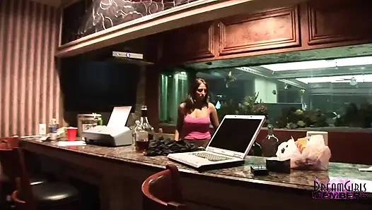 Big tit home movies & weird insertions