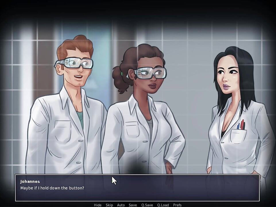 Summertime saga - Create an xray machine