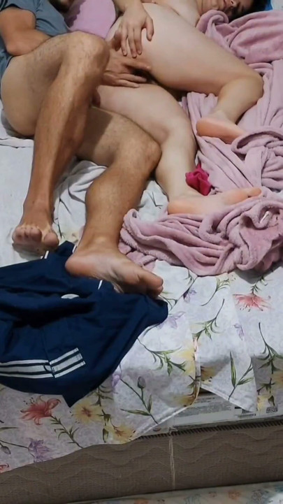 Aunt shares bed with nephew, she plotted everything to have sex with him | Clip 1
