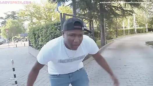 I Suck This Black Dick in Public and Finish the Game at Home Until I Get His Cum All Over My Ass