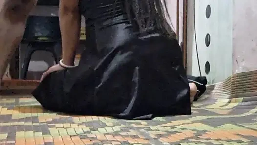 Индийская горячая хардкорная жена дези обожает анал