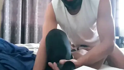 Kompilasi ngentot dildo sambil nyepong kontol