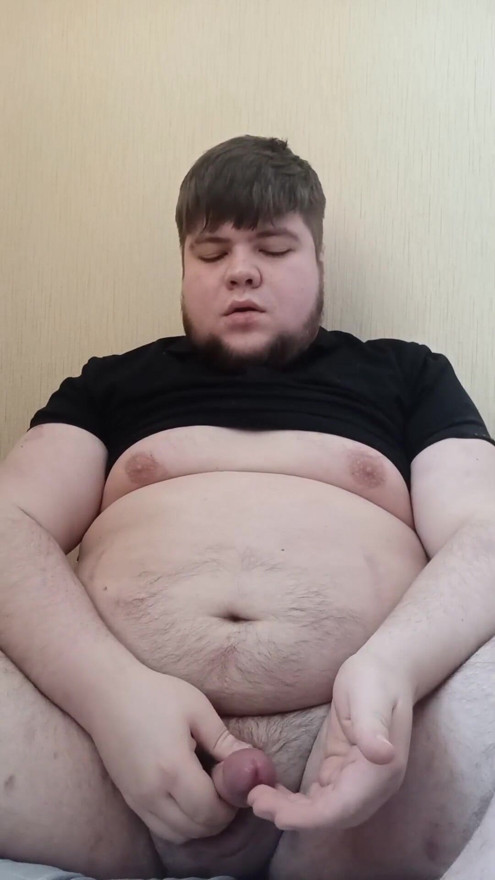 Young Chub Bear Masturbation Ruined Orgasm Cum | Clip 1