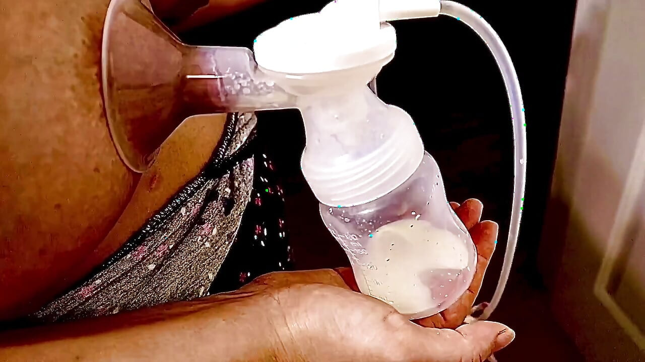 Arab MILF Breast Milking Huge Tits