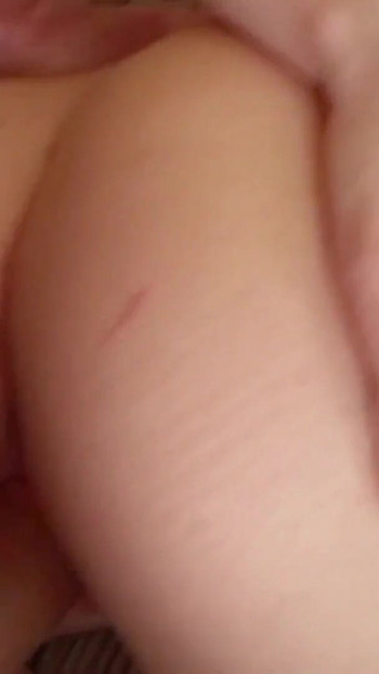 Emotional moment from "Cute Stepdaughter has real Amateur POV Defloration Sex when Mom is away"