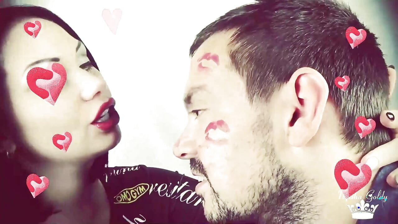 Valentines face and body kissing compilation!