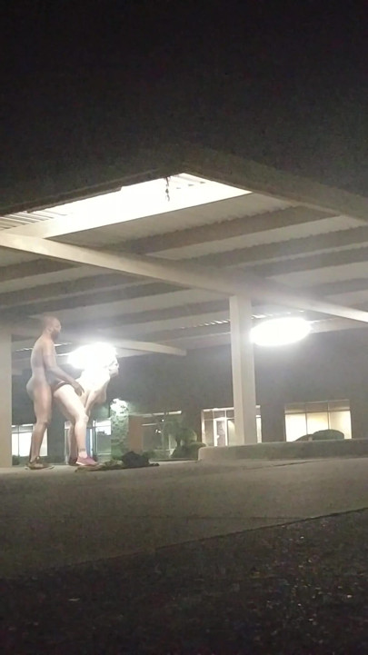 Risky sex in an empty parking lot! | Clip 1