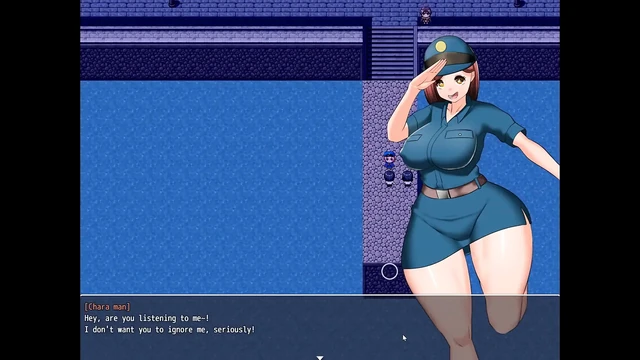 Impregnation Island Taboo Hentai Game Ep.12 Policewoman Naked and Fucked in the Street!