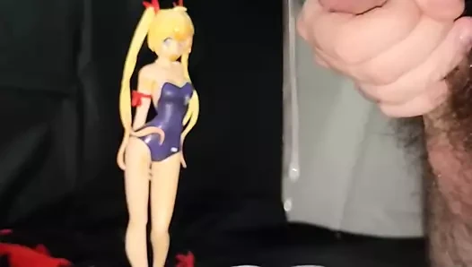 Şekil bukkake sof - chitoge kirisaki - 9. (temiz değil)