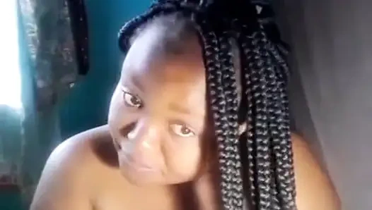 Шоу киски с большой черной задницей