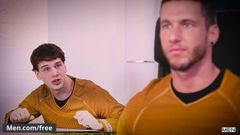 Bos Jordan dan Micah Brandt - Star Trek Parodi xxx gay