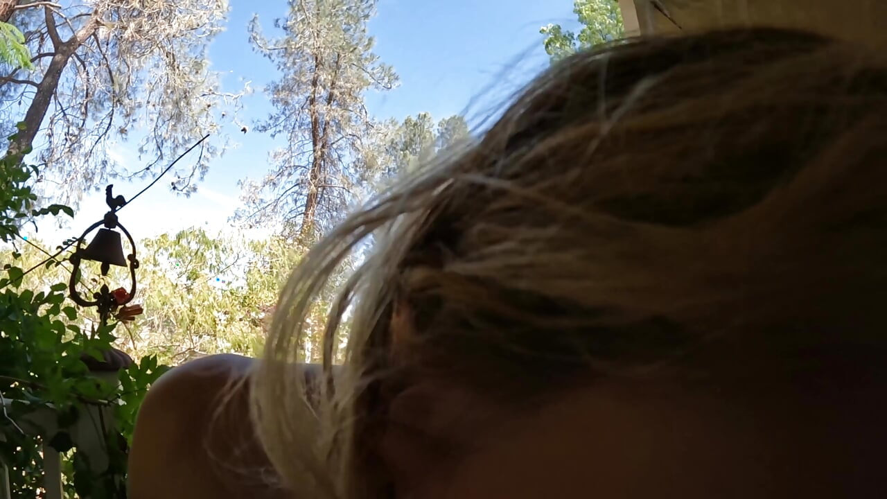 POV I Got a Massive Facial and Snowballed My Man Outdoors