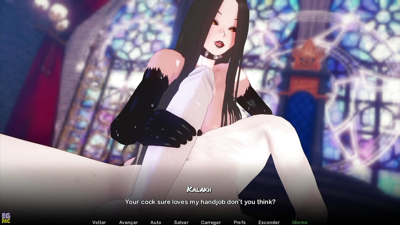 Twisted World Remake #7: La Princesa Demonio Me Da Una Intensa Paja - Por Eroticgamesnc
